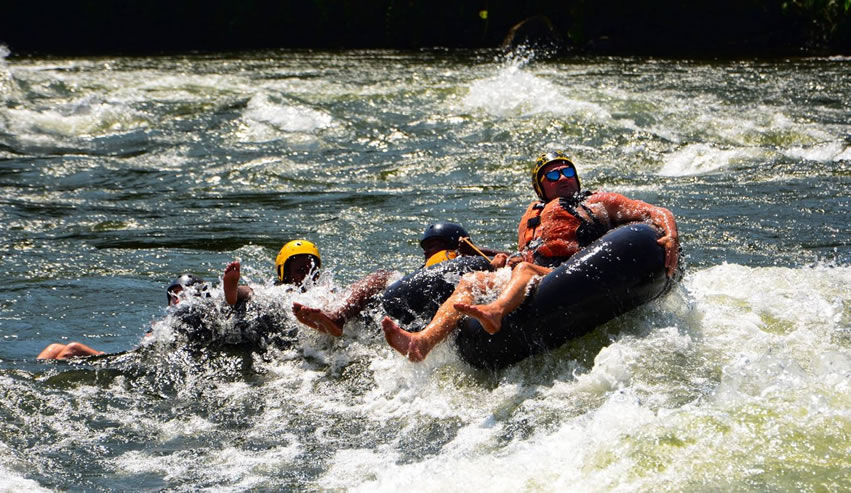 Tubing the Nile